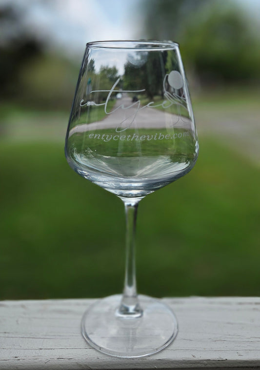 Burgundy Wine Glass